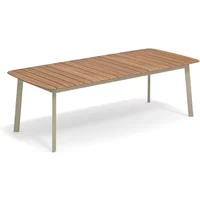 EMU Emu - Shine Outdoor Tisch 225 x 100 cm, Teak / taupe