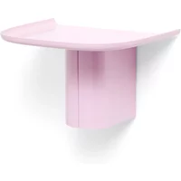 Hay HAY - Korpus Wandregal mit Kleiderhaken, S, pink