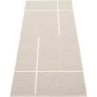 Pappelina Pappelina - Fred Wendeteppich, 70 x 180 cm, linen / vanilla