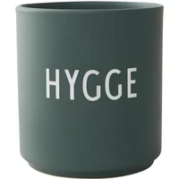 Design Letters Design Letters - AJ Favourite Porzellan Becher, Hygge / dunkelgrün
