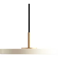 Umage UMAGE - Asteria Micro LED-Pendelleuchte V2, Messing / pearl white