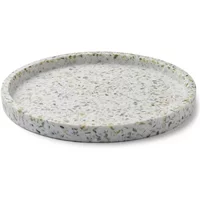 Humdakin Humdakin - Terrazzo Tablett Ø 20 cm, grün