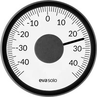Eva Solo Eva Solo - Außenthermometer (Mechanisch), Ø 11 cm, schwarz (für die Fensterscheibe)