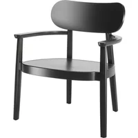 Thonet Thonet - 119 MF Lounge Stuhl, Buche schwarz gebeizt