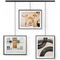 Umbra Umbra - Exhibit Bilderrahmen 3er-Set (20 x 25 cm), schwarz