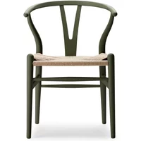 Carl Hansen & Søn Carl Hansen - CH24 Soft Wishbone Chair Ilse Crawford, Buche soft seaweed / Naturgeflecht
