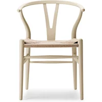 Carl Hansen & Søn Carl Hansen - CH24 Soft Wishbone Chair Ilse Crawford, Buche soft barley / Naturgeflecht