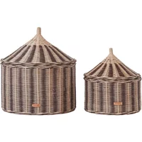 OYOY OYOY - Circus Aufbewahrungskorb, nutmeg (2er-Set)