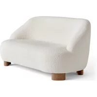 &Tradition &Tradition - Margas LC3 2-Sitzer Sofa, Eiche geölt / elfenbein (Karakorum 001)