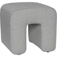 Hübsch Interior Hübsch Interior - Sculpture Pouf, H 47 cm, grau