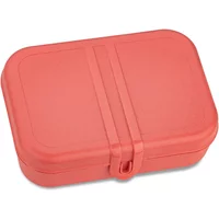 Koziol Koziol - Pascal L Lunchbox mit Trennsteg, nature coral
