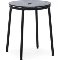 Normann Copenhagen Normann Copenhagen - Circa Hocker, Eiche schwarz lackiert