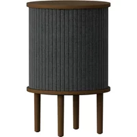 Umage UMAGE - Audacious Beistelltisch mit USB Anschluss, Ø 38 x H 59.3 cm, Eiche dunkel / shadow