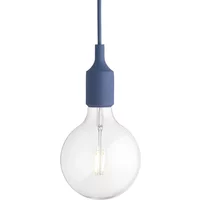 Muuto Muuto - Socket E27 LED-Pendelleuchte hellblau
