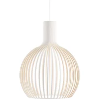 Secto Design Secto - Octo Small 4241 Pendelleuchte, Ø 45 x H 55 cm, weiß