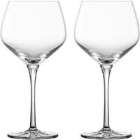 Schott Zwiesel Zwiesel Glas - Roulette Rotweinglas Burgunder, 607 ml (2er-Set)