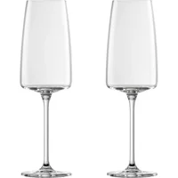 Schott Zwiesel Zwiesel Glas - Vivid Senses Sekt- und Schaumweinglas, leicht & frisch (2er-Set)