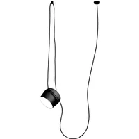 Flos Flos - AIM Small LED-Pendelleuchte mit Baldachin, schwarz