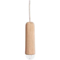 Hartô Hartô - Luce Pendelleuchte small long, Eiche natur