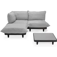 Fatboy Fatboy - Paletti Outdoor Set, medium inkl. Tisch, rock grey