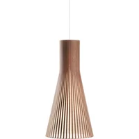 Secto Secto - Secto 4201 Pendelleuchte, Small Ø 25 x H 45 cm, Walnuss