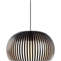Secto Design Secto - Atto 5000 LED-Pendelleuchte, Ø 34 x H 21 cm, schwarz