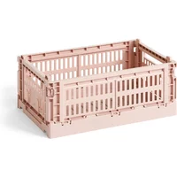 Hay HAY - Colour Crate Korb S, 26,5 x 17 cm, blush, recycled