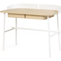 Hartô Hartô - Victor Schreibtisch L 100 cm, Eiche natur / weiß