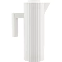 Alessi Alessi - Plissé Isolierkanne, weiß