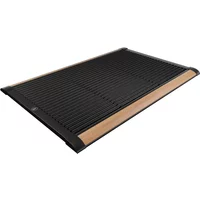 Rizz RiZZ - Fußmatte Outdoor 90 × 60 cm, schwarz / teak (Limited Edition)