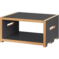 Tojo Tojo - halbstark Regalsystem, Grundmodul niedrig, anthrazit
