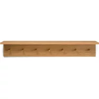 Ferm Living Ferm Living - Place Wandregal mit 7 Haken, L 105 cm, Eiche