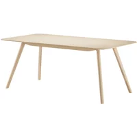 OUT Objekte unserer Tage OUT Objekte unserer Tage - Meyer Ausziehtisch, 180 - 270 cm, Esche gewachst mit Weißpigment