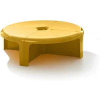 B-Line B-Line - 4/4 Coffeetable, Ø 100 x H 30 cm, honiggelb