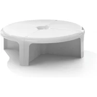 B-Line B-Line - 4/4 Coffeetable, Ø 100 x H 30 cm, weiß