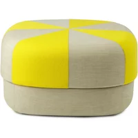 Normann Copenhagen Normann Copenhagen - Circus Pouf groß duo, gelb