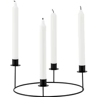 House Doctor House Doctor - Ring Kerzenständer, Ø 27 cm, schwarz