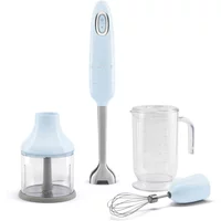 Smeg SMEG - 50's Style Stabmixer-Set HBF03, pastellblau