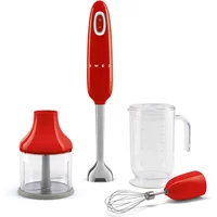Smeg SMEG - 50's Style Stabmixer-Set HBF03, rot