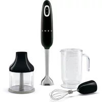 Smeg SMEG - 50's Style Stabmixer-Set HBF03, schwarz