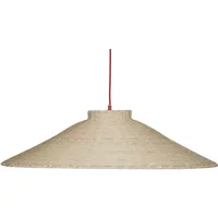 Hübsch Interior Hübsch Interior - Chand Pendelleuchte, H 21 x Ø 80 cm, rattan