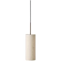 Audo Copenhagen Audo - Hashira Pendelleuchte small, Ø 18 x H 45 cm, raw