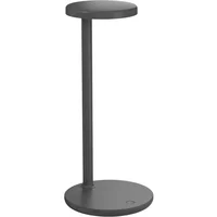 Flos Flos - Oblique LED Tischleuchte, H 35 cm, anthrazit