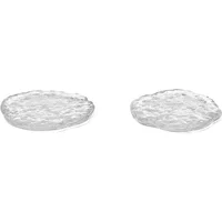 Ferm Living Ferm Living - Momento Glasteller Ø 11 cm, klar (2er-Set)