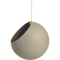 AYTM AYTM - Globe Hängeblumentopf, Ø 21 cm, taupe