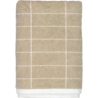 Mette Ditmer Mette Ditmer - Tile Badetuch 70 x 140 cm, sand / off-white