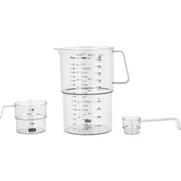 Rosti Rosti - Mensura Messbecher-Set, klar (3-tlg.)