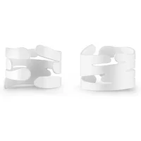 Alessi Alessi - Barkring Serviettenhalter, weiß (2er-Set)
