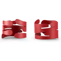 Alessi Alessi - Barkring Serviettenhalter, rot (2er-Set)