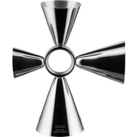 Alessi Alessi - The Tending Box Quadri Combo Messbecher, Edelstahl